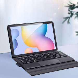 Dux Ducis Bluetooth Keyboard Ümbris (TK Series) jaoks Samsung Tab S6 Lite - must
