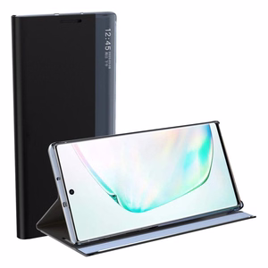 Sleep Case raamaturiiuli tüüpi ümbris nutika aknaga Xiaomi Redmi K40 Pro+ / K40 Pro / K40 / Poco F3 roosa jaoks