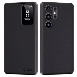 Tech-Protect Smart Wallet Ümbris jaoks Samsung Galaxy S25 Ultra - Matte Must