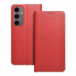 LUNA Book kuldne jaoks SAMSUNG S24 FE punane