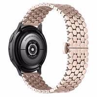 Beline rihm Watch 20mm Metal Honeycomb roosa-kuldne box