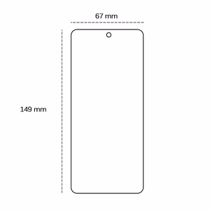 Karastatud klaas 2,5D jaoks Xiaomi 15