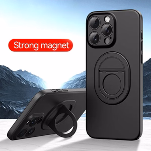 Tel Protect Magnetic Elipse Ümbris jaoks Samsung Galaxy S24 Plus must