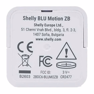 Shelly BLU Motion ZB liikumisandur