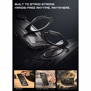 Supcase UB Grip Mag MagSafe ümbris iPhone 18 Pro Max / 17 Pro Max – must
