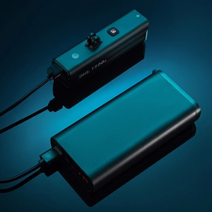 Rockbros RHL1500 eesmine jalgrattatuli 5000mAh 1500lm IPX6 - must