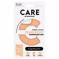 CARE by PanzerGlass Fashion Ümbris iPhone 16 Pro 6.3" Peachy MagSafe 1390