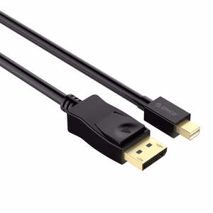 Orico XD-MDTH4 Mini DisplayPort–HDMI, 4K 30 Hz kaabel, 3 m – must