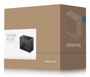 DeepCool CH160 PLUS малый форм-фактор (SFF) черный