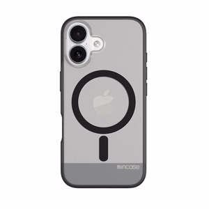 Incase Slim Case MagSafe'i toega ümbris iPhone 16-le, must ja poolläbipaistev