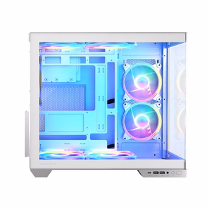 Корпус MODECOM Volcano Panorama ARGB 5F MIDI белый