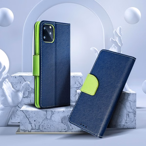 FANCY Kaaned Ümbris jaoks IPHONE 16 Plus tumesinine / lime