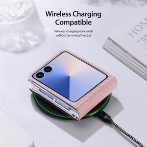 Ümbris Dux Ducis "Bril" Samsung F751 Z Flip7 FE roosa