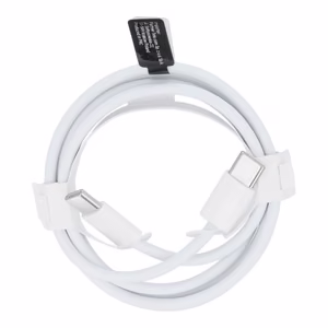 Kaabel Type C to Type C PD QC3.0 3A 30W HD26 BOX 1 m valge