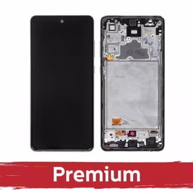 LCD ekraan ühilduv Samsung A725 A72 raamiga / Awesome must / OEM