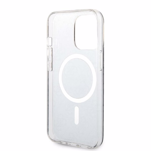 Set Guess GUBPP13LH4EACSK Ümbris+ Charger iPhone 13 Pro must/must hard ümbris 4G Print MagSafe