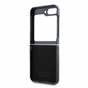 BMW Carbon Tricolor Ümbris jaoks Samsung Galaxy Z Flip 6 - Must