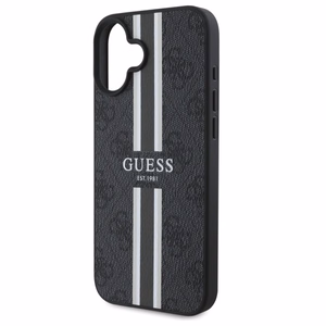 Guess 4G Printed Stripes MagSafe ümbris jaoks iPhone 16 - must