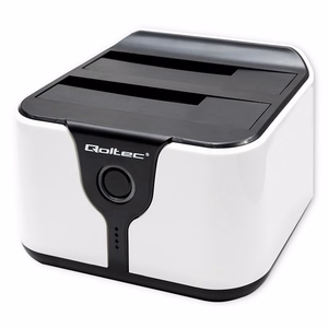 Qoltec 50309 HDD/SSD 2.5" 3.5" Dokkimisjaam SATA III USB 3.0 5Gb/s Kloonimine