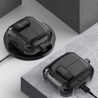 Tech-Protect Silicone Hook Ümbris jaoks Samsung Galaxy Buds 3 / 3 FE / 3 Pro - must