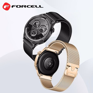 Strap to Samsung Galaxy Watch Forcell F-Design FS10 magnetic steel 22 mm golden