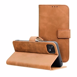 TENDER Book Ümbris jaoks SAMSUNG A22 5G brown