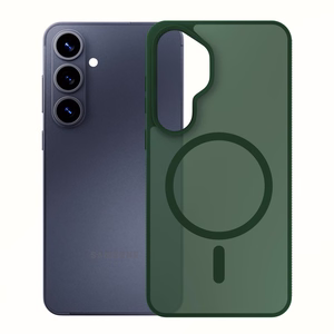 Samsung Galaxy S26+ – 3mk Smoke MagCase roheline telefoniümbris