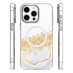 Epoxy Mag ümbris iPhone 15 Pro 6,1" valge
