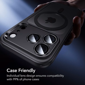 ESR Armorite Camera Protector jaoks iPhone 14 Pro / Pro Max / 15 Pro / Pro Max / 16 Pro / Pro Max / 17 Pro / Pro Max - Must