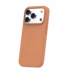 Silicone Thin Mag ümbris iPhone 17 Pro Max 6,9" karamell