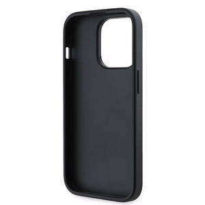 Karl Lagerfeld Diagonal Quilted Script ümbris jaoks iPhone 13 Pro Max - must