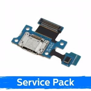 Laadimispesa ühilduv Samsung T705 Tab S 8.4'' koos flex-kaabliga / hõbedane (Service Pack)