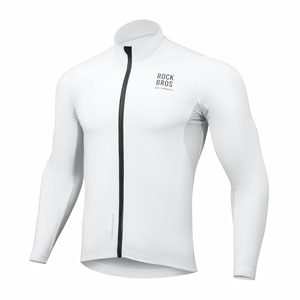Rockbrs TLWT001 ROAD TO SKY cycling sweatshirt, windproof, insulated, S - white