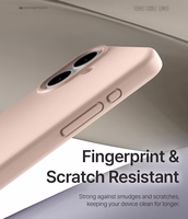 Ümbris Mercury Pure Magsafe Silicon Ümbris Apple iPhone 17 roosa sand