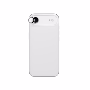AmazingThing Lens Glass jaoks iPhone 17 Air with Hõbedane Aluminum Raamiga