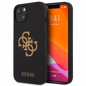 Guess GUHCP13SLS4GGBK iPhone 13 mini 5.4" must/must kõva korpus Silikoon 4G logo