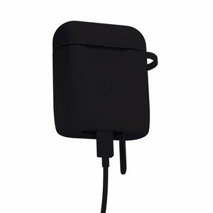 3mk Silicone AirPods Case for Apple AirPods 2 - Black