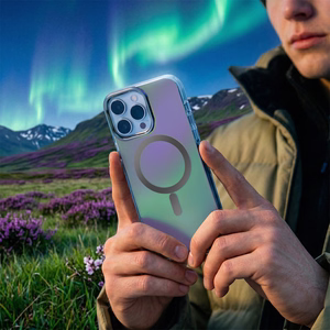 Tecto Shield Aurora чехол iPhone 16 6,1" серый