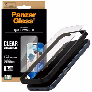 PanzerGlass Ultra-Wide Fit EasyAligner Karastatud klaas jaoks iPhone 17 Pro
