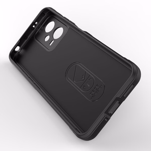 Magic Shield Case для Xiaomi Redmi Note 12 5G / Poco X5 5G гибкая броневая крышка чёрный