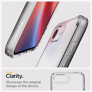 Чехол Spigen Ultra Hybrid для iPhone 16e / 17e - прозрачный