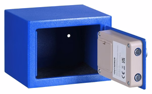 Yale YSV/170/DB2/B – eraldiseisev seif, 3,8 l, terasest, sinine