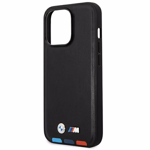 Ümbris BMW BMHMP14L22PTDK iPhone 14 Pro 6.1 "must / must Leather Stamp Tricolor Magsafe