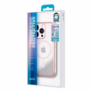 Benks Magnetic Lucent Pro ümbris iPhone 16 Pro roosa