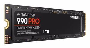 Samsung 990 PRO 1 TB M.2 PCI Express 4.0 NVMe V-NAND MLC SSD