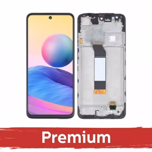 LCD ekraan Xiaomi Redmi Note 10 5G / Note 10T 5G / Poco M3 Pro 5G must raamiga OEM
