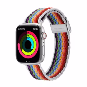 Rihm Dux Ducis Mixture II Series Apple Watch 38/40/41mm Pale Stripes Rihm Dux Ducis Mixture II Series Apple Watch 38/40/41mm Pale Stripes