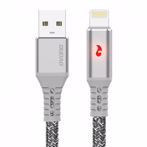 USB kaabel Dudao L7xL hall Lightning 100cm LED-indikaatoriga (kuni 3A)
