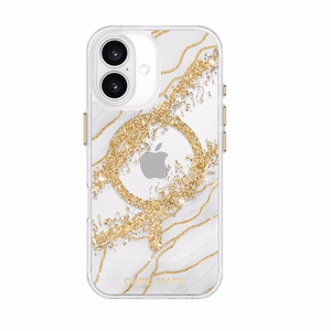 Case-Mate Karat MagSafe ümbris seadmele iPhone 16, graniidimustriga