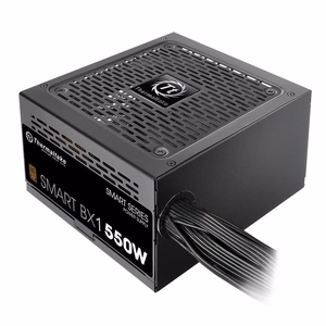 Thermaltake Smart BX1 toiteplokk, 550 W, 24-pin ATX, must